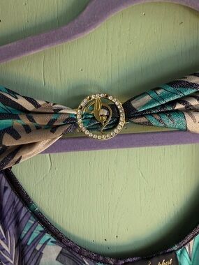 Y2K Baby Phat Metallic Top/Dress Medium